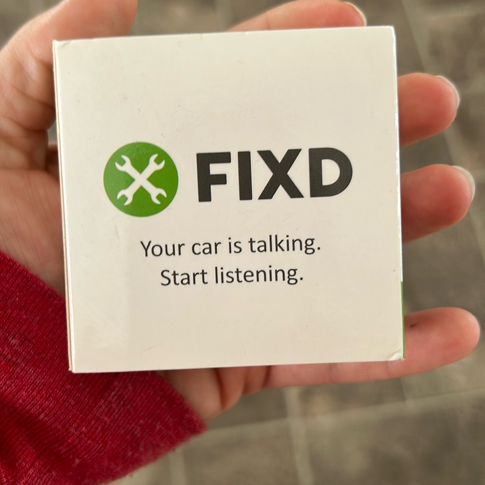 New In Package FIXD device